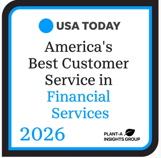 USA Today: America’s Best Customer Service in Financial Services 2026