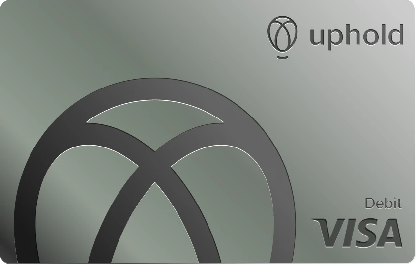 The Uphold Elite Visa Debit Card.